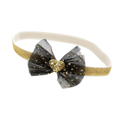 

Newborn Toddler Headband Children Cute Hair Accessories Baby Fashion Band Lace Pentagram Bow Girl Elastic Headwear