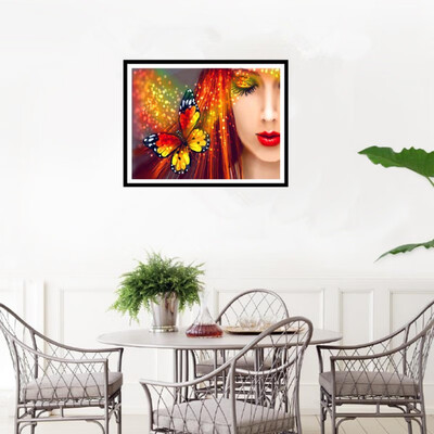 

Household Decor DIY Crystal Fashion All-match Hand Made Funny Personality Crystal Paintings