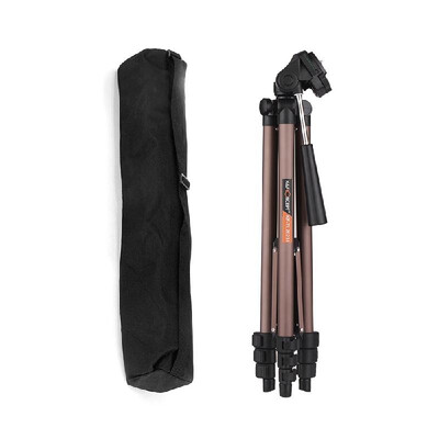 

K&F CONCEPT 49-Inch Travel Camera Tripod Lightweight & Compact Aluminum Alloy Folding Tripod Stand with 360° Panorama 3-way Head Q