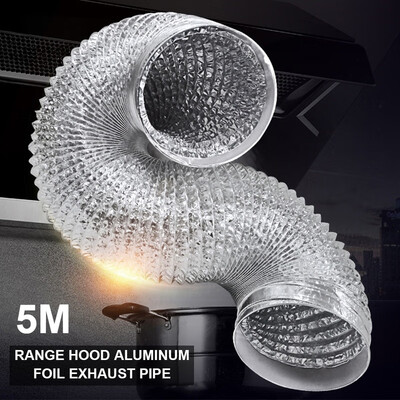 

Aluminium Flexible Fan Ducting for Extractor Fan Bathroom Kitchen