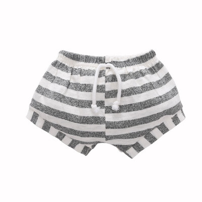 

Summer Baby Boys Girls Striped Print Short Pants Trousers Kids Knee Length Casual Shorts