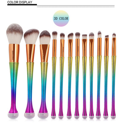 

12Pc Makeup Brushes Professional Eye Shadow Foundation Eyebrow Brush Cosmetic make up Tool