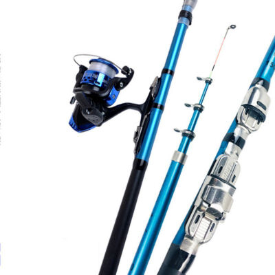 

Telescopic Fishing Rod Super Short Portable Carbon Fiber Pole Outdoor River Ocean Mini Fish Supplies Tool Baitcasting Reel