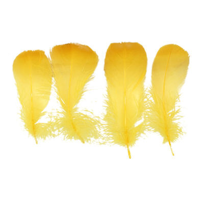 

100pcslot Natural Beautiful Goose Feather Decoration floating color wedding decorations