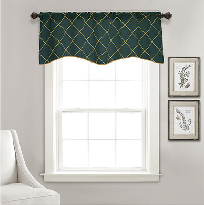 

Gobestart Valance Curtains Extra Wide&Short Window Treatment Kitchen Living Bathroom