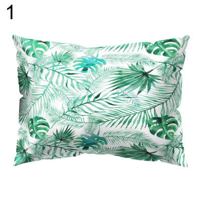 

Tropical Plant Flower Bird Pillow Case Cushion Cover Sofa Bed Car Office Decor
