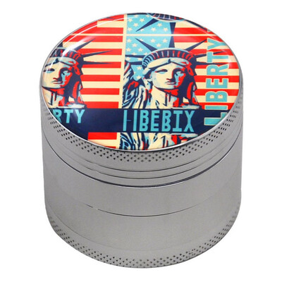 

4 Piece Aluminum Alloy Manual Herb Grinders Tobacco Spice Weed Grinder Mill Crusher