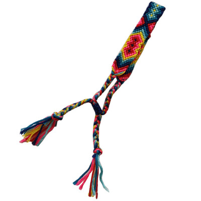 

1 PCS Retro Handmade Multicolor Hand Rope Bohemian Thread Bracelet