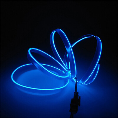 

Tailored Neon Glowing Strobing Electroluminescent EL Tape LED Tape Belt DIY Decoration