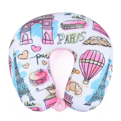 

New Neck Travel Pillow Comfortable Support Soft Luxury Memory Foam Cushion