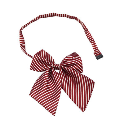 

Fashion Childrens Uniform Stripe Bow Tie Girls Butterfly Bowtie Clothing Accessories 0-15Y School Performance Dress Bow Tie