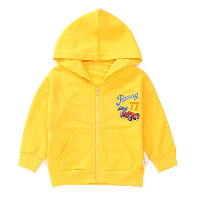 

Autumn Children Coat Baby Boy Girl Cartoon Car Pattern Long Sleeve Cotton Hoodie Sweatshirt Casual Outerwear Childrens Clothing