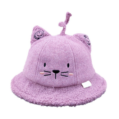 

Fashion Baby Hats Bucket Hat Boys Cap Cute Ears Hats for Girls Children Sun Autumn Cap Kids Cartoon Beach Panama Caps