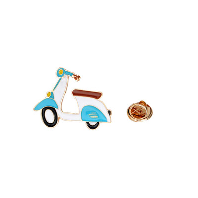 

Cartoon electromobile brooch cute coat Denim Jacket Badge brooches Fashion Transportation Jewelry Gift for Kids