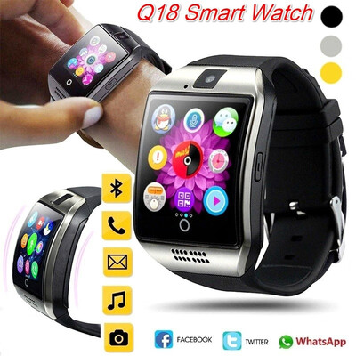 

2020 Wearable Equipment Q18 Smart Watch Android Bluetooth Connection Clock Music