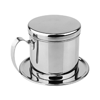 

Portable Coffee Dripper Vietnamese Coffee Maker Dripper Stainless Steel Coffee Filter Pot for Home Office Restaurant Travelling