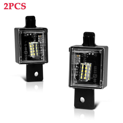 

Car License Plate Lights 12-24V 6500K For Chevrolet Pickup 05-19 Driving Parts