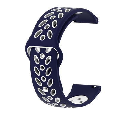 

〖Follure〗Double Colour Soft Silicon Watch Band Wirstband For Huami Amazfit Bip Watch