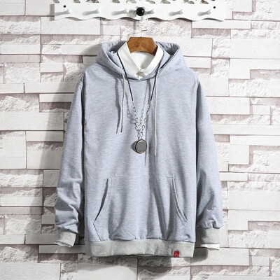 

Gobestart Men Casual Autumn&Winter Solid Color Hoodies Long Sleeve Sweatshirt Outwear Coat