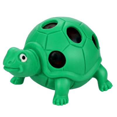 

〖Follure〗Spongy Bead Rainbow Ball Toy Squeezable Squishies Toy Stress Relief Tortoise Toy