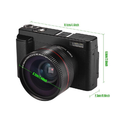 

Full HD 1080P 24MP Portable Digital Camera DC with 3 Inch Screen Photo & Video Shooting Support 16X Digital Zoom Wifi Connection