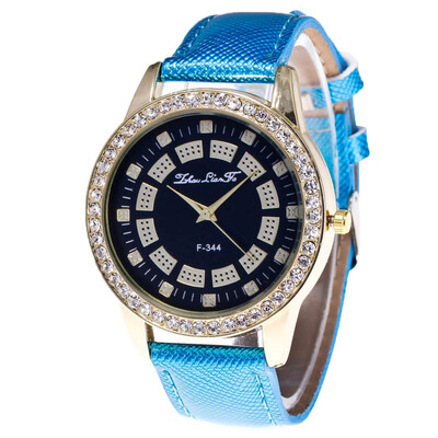 

〖Follure〗Korean Version Of The New Casual Ladies Watch Crystal Band
