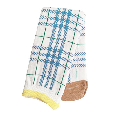 

Baby Girl Cute Socks Striped Plaid Print Cotton Long Socks Infant Children Soft Crib Leg Warmer 4 Colors