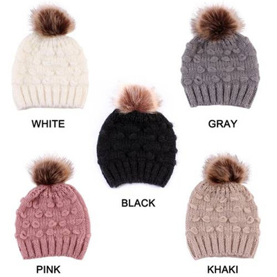 

Cute Toddler Kids Girl&Boy Baby Infant Winter Warm Crochet Knit Hat Beanie Cap