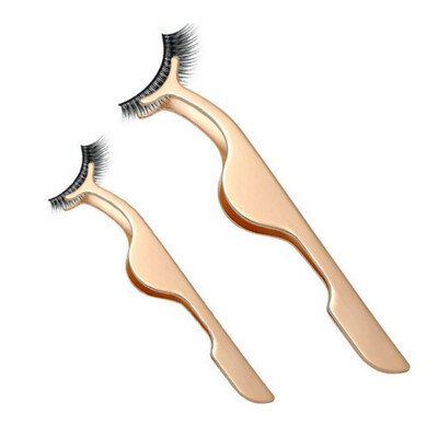 

1 Pcs Professional False Eyelash Curler Stainless Extension Applicator Assist Multifunctional Makeup Tool