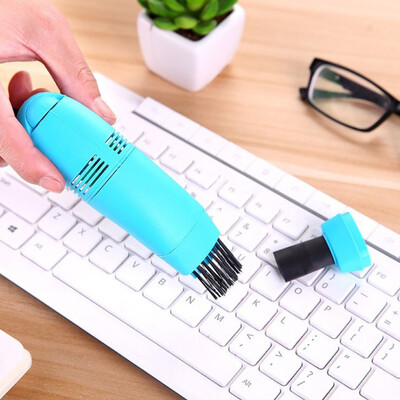 

JPGIF Mini Computer Vacuum USB Keyboard Cleaner PC Laptop Brush Dust Cleaning Kit
