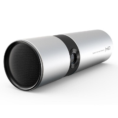 

JMGO P2 Portable DLP Projector HD Android TV Box HiFi Bluetooth Speaker 250 ANSI Lumens 3D WIFI Miracast Airplay UK Plug