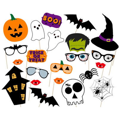 

Christmas Decoration Handheld Funny Party Tool Halloween Thanksgiving Day Decoration Photobooth Props1