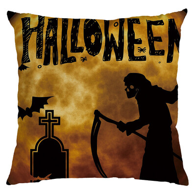 

〖Follure〗Halloween Pumpkin Pillow Cover Pillowcases Decorative Sofa Cushion Cover