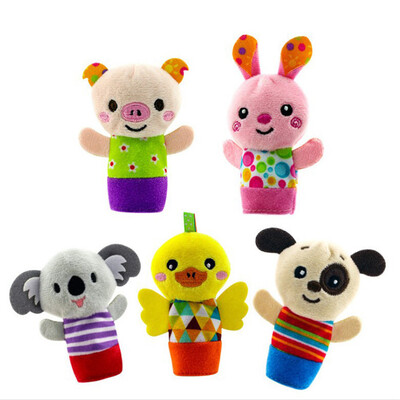 

YIWULA5 Pcs Finger Even Storytelling Good Toys Hand Puppet For Babys Gift