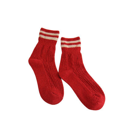 

Cheap 2016 Winter Women Socks Warm Thick Wool Cotton Mixture Spandex Cashmere Casual Socks Calcetines Hombre