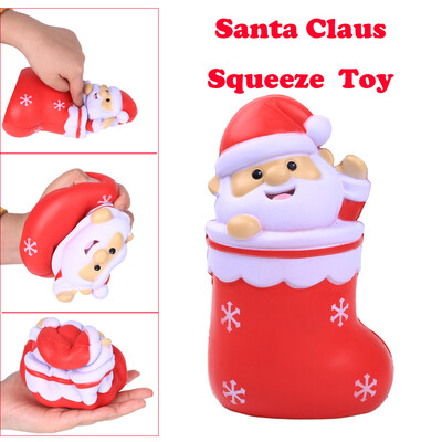 

〖Follure〗Santa Claus Super Slow Rising Scented Squeeze Relieve Stress Toy