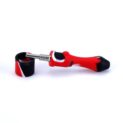 

portable colorful titanium Pipe Jamaica Weed Tobacco Smoking Pipes Gift Smoke Detectors Weed Grinder Narguile Hookah With filter