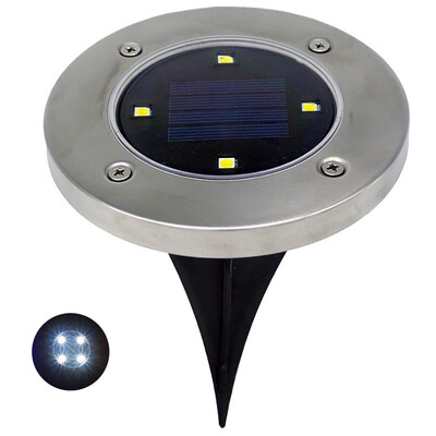 

Gobestart Solar 4 LED Outdoor Path Light Spot Lamp Yard Garden Lawn Landscape Waterproof