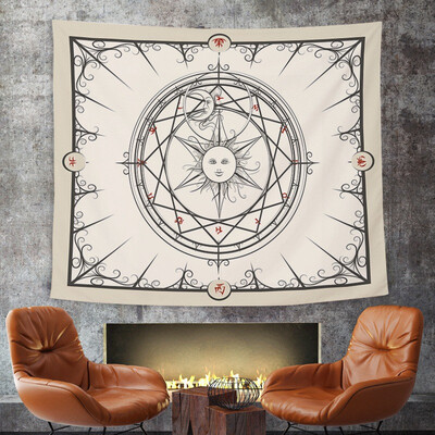 

Toponeto Sun God Fabric Jeanette Tapestry Bedspread Dorm Decor Throw