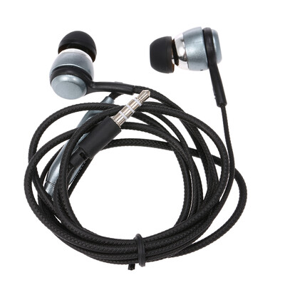 

35mm Wired Headphone In-Ear Headset Stereo Music Earphone Earpiece In-line Control Hands-free with Microphone for Smartphones Tab