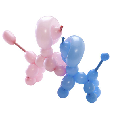 

Jiamo macaron shape balloon long balloon magic balloon childrens day creative strip toy balloon wedding festival decoration color 100 only pump