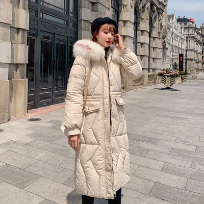

Toponeto Women Winter Warm Coat Hooded Thick Warm Loose Pocket Jacket Long Overcoat