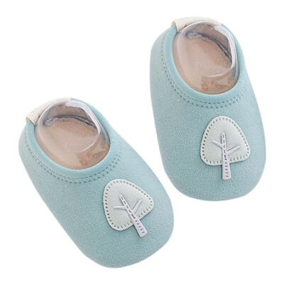 

Autumn Newborn Baby Kids Cartoon Pattern Soft Soled Shoes Boys Girls Infant Toddler Anti-slip Floor Socks