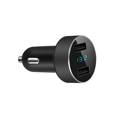 

Dual USB 31A Car Charger Digital Display Voltage Measurement Fast Charging Adapter
