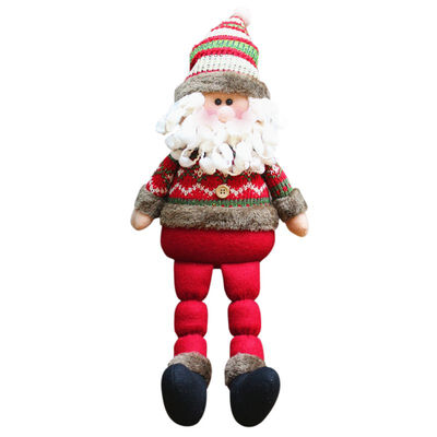 

2020 New Christmas Decoration Santa Small Pendant Doll Christmas Tree Ornaments Table Decoration Supplies Scene Layout