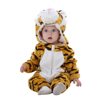

Baby Winter Hoodie Clothes Newborn Polyester Infant Baby Girls Animal Climbing New Spring Outwear Rompers 3m-12m Boy Jumpsuit