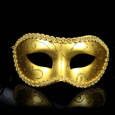 

Ochine Year Feather Ball Masquerade Mask Paillette Party Mask Halloween Party Venetian Mardi Gras Eye Masks