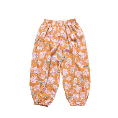 

NEW Baby Girls Boys Summer Cotton Mosquito Bites Pants Sports Casual Toddler Floral Pattern Trousers