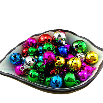 

300 pcslot Iron Loose Beads Small Jingle Bells Christmas Decoration Pendants DIY Crafts Handmade Accessories H2