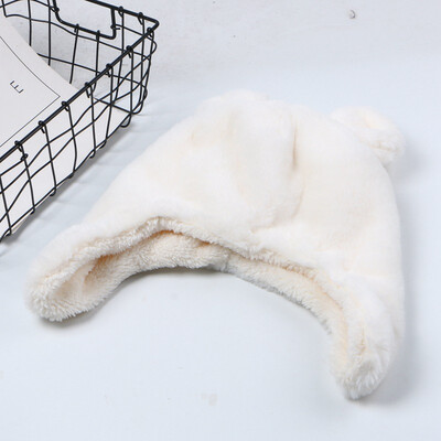 

Japanese soft sister cute sell meng yam ears Lei Feng hat Korean version of ins warm plush ear plus thick flight cap